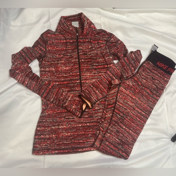 Nike Pro Dri Fit Set SZ SM - Picture 1 of 7